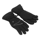 Heated Gloves Skiing Snowboarding Electric Battery Heated Gloves with 3 Heating Levels Skiing for Men Women L