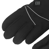 Heated Gloves Skiing Snowboarding Electric Battery Heated Gloves with 3 Heating Levels Skiing for Men Women L