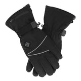 Heated Gloves Skiing Snowboarding Electric Battery Heated Gloves with 3 Heating Levels Skiing for Men Women XL