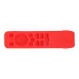 Soft Silicone Protective Case for Realme TV Stick Remote Control Anti Drop Protective Cover Red