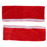 2Pcs Refrigerator Door Handle Covers Kitchen Appliance Decor Non Skid Static Protector Red