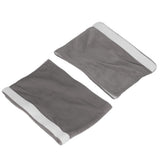2Pcs Refrigerator Door Handle Covers Kitchen Appliance Decor Non Skid Static Protector Grey