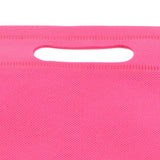 50Pcs Die Cut Non Woven Bags Eco Friendly Flat Mouth Tote Bags Non Woven Fabric Garment Bags Rose Red 25x35cm/9.8x13.8in In Australia - Darrahopens
