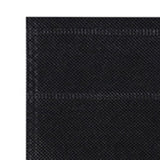 50Pcs Die Cut Non Woven Bags Eco Friendly Flat Mouth Tote Bags Non Woven Fabric Garment Bags Black 25x35cm/9.8x13.8in