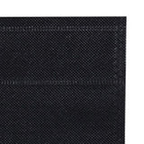 50Pcs Die Cut Non Woven Bags Eco Friendly Flat Mouth Tote Bags Non Woven Fabric Garment Bags Black 25x35cm/9.8x13.8in In Australia - Darrahopens