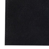 50Pcs Die Cut Non Woven Bags Eco Friendly Flat Mouth Tote Bags Non Woven Fabric Garment Bags Black 25x35cm/9.8x13.8in