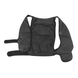 Heated Vest V Neck Fast Warmer Up Jacket USB Charge Electric Warming Heating for Winter Outdoor Men Women Black