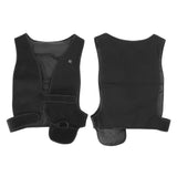 Heated Vest V Neck Fast Warmer Up Jacket USB Charge Electric Warming Heating for Winter Outdoor Men Women Black