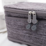 Travel Underwear Organizer Positive Ion Oxford Fabric Large Capacity Travel Bra Organizer for Underwear Women Travel Grey In Australia - Darrahopens