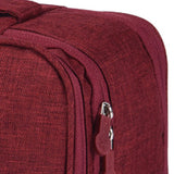 Travel Underwear Organizer Positive Ion Oxford Fabric Large Capacity Travel Bra Organizer for Underwear Women Travel Wine Red In Australia - Darrahopens