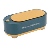Mini Ultrasound Cleaning Machine High Frequency Portable Household Ultrasound Cleaner for Rings Glasses Coins Necklaces Dark Green In Australia - Darrahopens