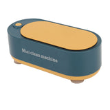 Mini Ultrasound Cleaning Machine High Frequency Portable Household Ultrasound Cleaner for Rings Glasses Coins Necklaces Dark Green In Australia - Darrahopens