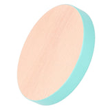 Round Wood Coaster Placemat Round Heat Resistant Drink Mat Cup Pad for Home KitchenBlue In Australia - Darrahopens