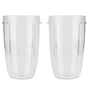 2Pcs Juicer Cup Transparent Mug Replacement Food Blender Accessory Fit for 600W 900W In Australia - Darrahopens