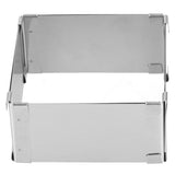 Stainless Steel Square Mousse Ring Retractable Biscuits Cake Mold Kitchen DIY Baking ToolsS 10~18cm In Australia - Darrahopens