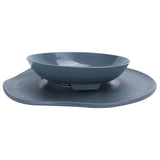 Dog Feeding Bowls Non Slip Anti-Spill Pet Bowl Detachable Pet Feeder Cat Feeding DishesGray In Australia - Darrahopens