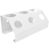 Soda Bottle Drainer Tabletop 3 Holes Bottles Draining Rack with Pad for Kitchen Dining RoomWhite In Australia - Darrahopens