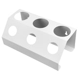 Soda Bottle Drainer Tabletop 3 Holes Bottles Draining Rack with Pad for Kitchen Dining RoomWhite In Australia - Darrahopens