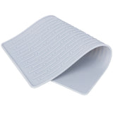 Silicone Draining Pad Non Slip Soda Bottles Drying Rack Mat Kitchen Accessories Gray(3 Hole Drain Rack Mat ) In Australia - Darrahopens