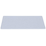 Silicone Draining Pad Non Slip Soda Bottles Drying Rack Mat Kitchen Accessories Gray(3 Hole Drain Rack Mat ) In Australia - Darrahopens