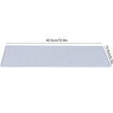 Silicone Draining Pad Non Slip Soda Bottles Drying Rack Mat Kitchen Accessories Gray(4 Hole Drain Rack Mat )