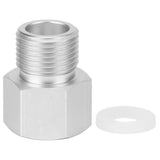 TR21x4 to W21.8‑14 Adapter Aluminum Soda Cylinder CO2 Tank Converter Silver In Australia - Darrahopens