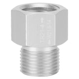 TR21x4 to W21.8‑14 Adapter Aluminum Soda Cylinder CO2 Tank Converter Silver In Australia - Darrahopens