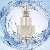 8mm CO2 Tank Adapter Male Thread TR21-4 Quick Disconnect Connector for Soda Club