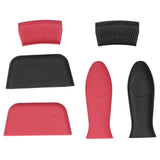 6Pcs set Pot Handle Sleeve Holder Thicken Silicone AntiScalding Kit Kitchen Supplies In Australia - Darrahopens