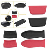 6Pcs set Pot Handle Sleeve Holder Thicken Silicone AntiScalding Kit Kitchen Supplies