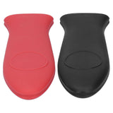 6Pcs set Pot Handle Sleeve Cover Scraper Kit Silicone Anti Scalding Cookware Pan Accessory