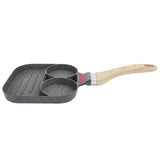 Egg Pan Aluminum Non Stick Breakfast Cooker Frying Omelet Pot Kitchen Accessory Black In Australia - Darrahopens