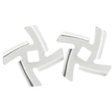 2Pcs Meat Grinder Blade 304 Stainless Steel Grinding Plate Disc Accessory for 5#/B Type Grinder(8MM Square Hole Crossed Blade ) In Australia - Darrahopens