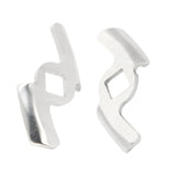 2Pcs Meat Grinder Blade 304 Stainless Steel Grinding Plate Disc Accessory for 5#/B Type Grinder(8MM Square Hole 2Blade )