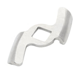 2Pcs Meat Grinder Blade 304 Stainless Steel Grinding Plate Disc Accessory for 5#/B Type Grinder(8MM Square Hole 2Blade )