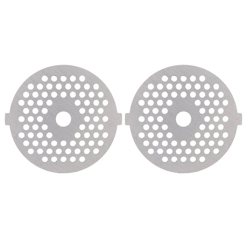 2Pcs Electric Mincer Blade Stainless Steel Grinding Plate Round Hole for 5#/B Type Grinder(3mm 56 Holes ) In Australia - Darrahopens