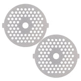 2Pcs Electric Mincer Blade Stainless Steel Grinding Plate Round Hole for 5#/B Type Grinder(3mm 56 Holes ) In Australia - Darrahopens