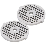 2Pcs Electric Mincer Blade Stainless Steel Grinding Plate Round Hole for 5#/B Type Grinder(3mm 56 Holes ) In Australia - Darrahopens