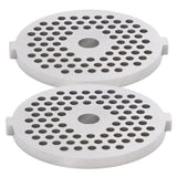2Pcs Electric Mincer Blade Stainless Steel Grinding Plate Round Hole for 5#/B Type Grinder(3mm 56 Holes ) In Australia - Darrahopens