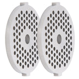 2Pcs Electric Mincer Blade Stainless Steel Grinding Plate Round Hole for 5#/B Type Grinder(3mm 56 Holes ) In Australia - Darrahopens