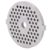 2Pcs Electric Mincer Blade Stainless Steel Grinding Plate Round Hole for 5#/B Type Grinder(3mm 56 Holes )