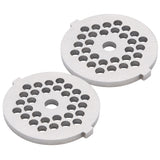 2Pcs Electric Mincer Blade Stainless Steel Grinding Plate Round Hole for 5#/B Type Grinder(5mm 30 Holes ) In Australia - Darrahopens