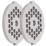 2Pcs Electric Mincer Blade Stainless Steel Grinding Plate Round Hole for 5#/B Type Grinder(5mm 30 Holes ) In Australia - Darrahopens