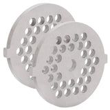 2Pcs Electric Mincer Blade Stainless Steel Grinding Plate Round Hole for 5#/B Type Grinder(5mm 30 Holes ) In Australia - Darrahopens
