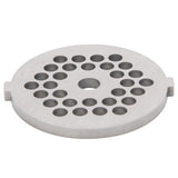 2Pcs Electric Mincer Blade Stainless Steel Grinding Plate Round Hole for 5#/B Type Grinder(5mm 30 Holes )