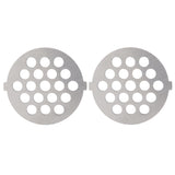 2Pcs Electric Mincer Blade Stainless Steel Grinding Plate Round Hole for 5#/B Type Grinder(7mm 19 Holes ) In Australia - Darrahopens