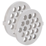 2Pcs Electric Mincer Blade Stainless Steel Grinding Plate Round Hole for 5#/B Type Grinder(7mm 19 Holes ) In Australia - Darrahopens