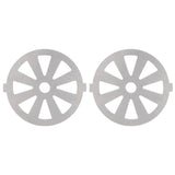 2pcs Meat Grinder Blade 304 Stainless Steel Cutting Plate 7mm/0.3in ID for 5#/B Type Meat Grinder(8 Holes Knife Plate ) In Australia - Darrahopens
