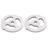 2pcs Meat Grinder Blade 304 Stainless Steel Cutting Plate 7mm/0.3in ID for 5#/B Type Meat Grinder(3 Holes Knife Plate ) In Australia - Darrahopens