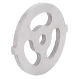 2pcs Meat Grinder Blade 304 Stainless Steel Cutting Plate 7mm/0.3in ID for 5#/B Type Meat Grinder(3 Holes Knife Plate )